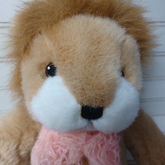 Vintage Lion Plush Stuffed Animal Short Main Safari Zoo 1993. Condition is pre-o - Picture 3 of 9